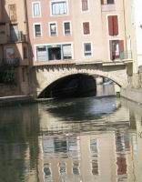 Narbonne, Le pont des Marchands sur la Domitia
